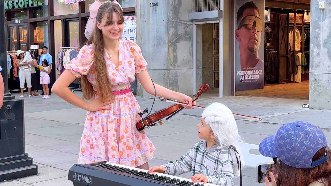Is This the next J.S. Bach on the street?! 5-Year-Old &ldquo;Little Bach&rdquo; plays Prelude in C Major