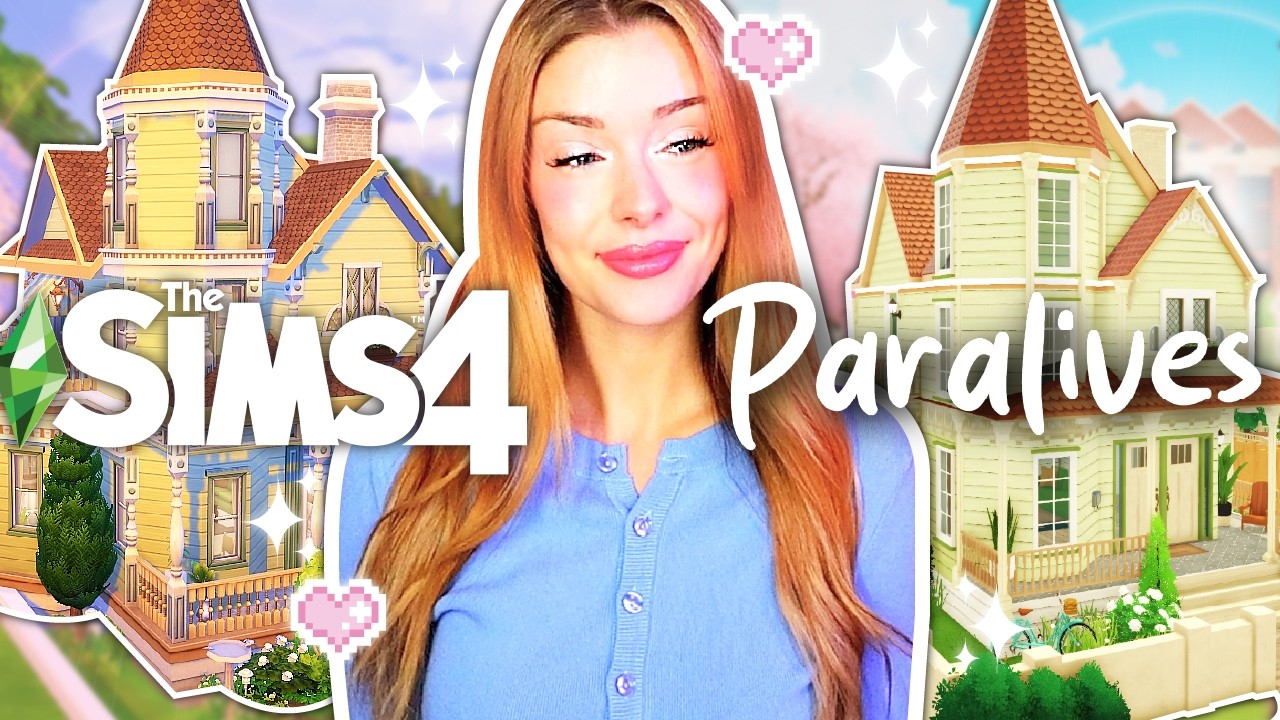 Building the EXACT Same House in Paralives AND The Sims 4