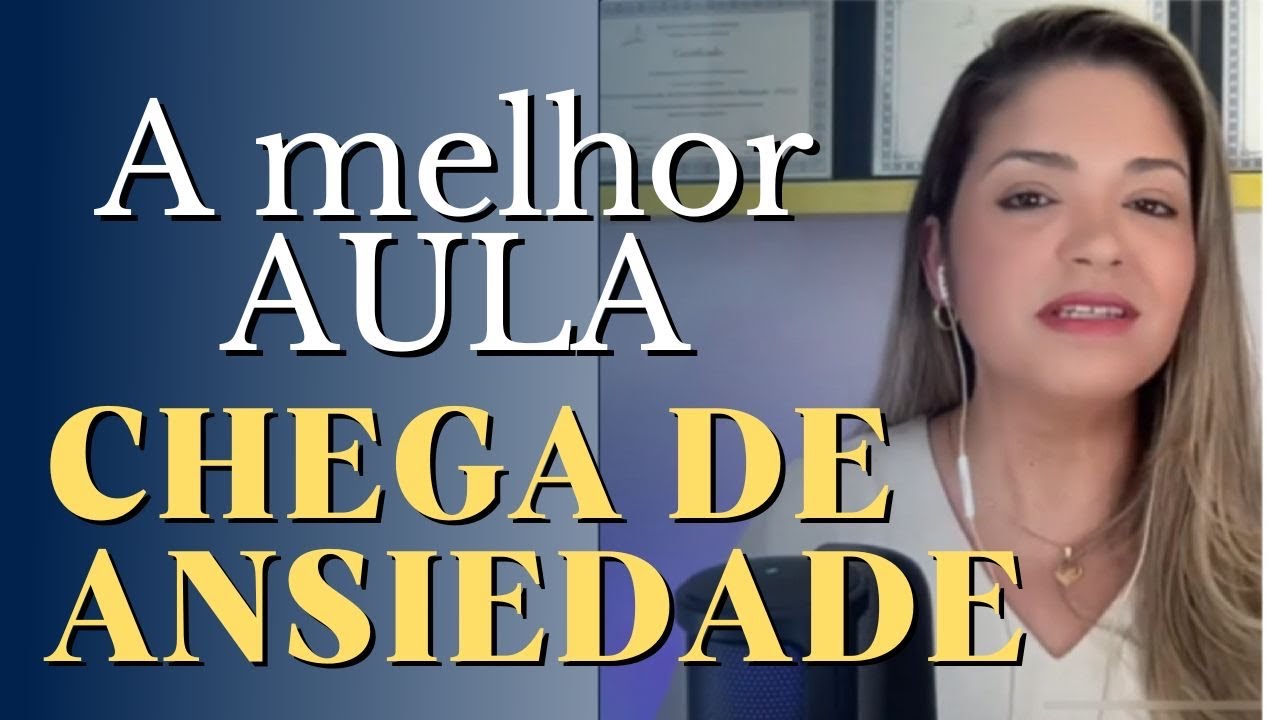 Liberte-se da ANSIEDADE. SINTOMAS. MEDITAÇÃO para alívio.