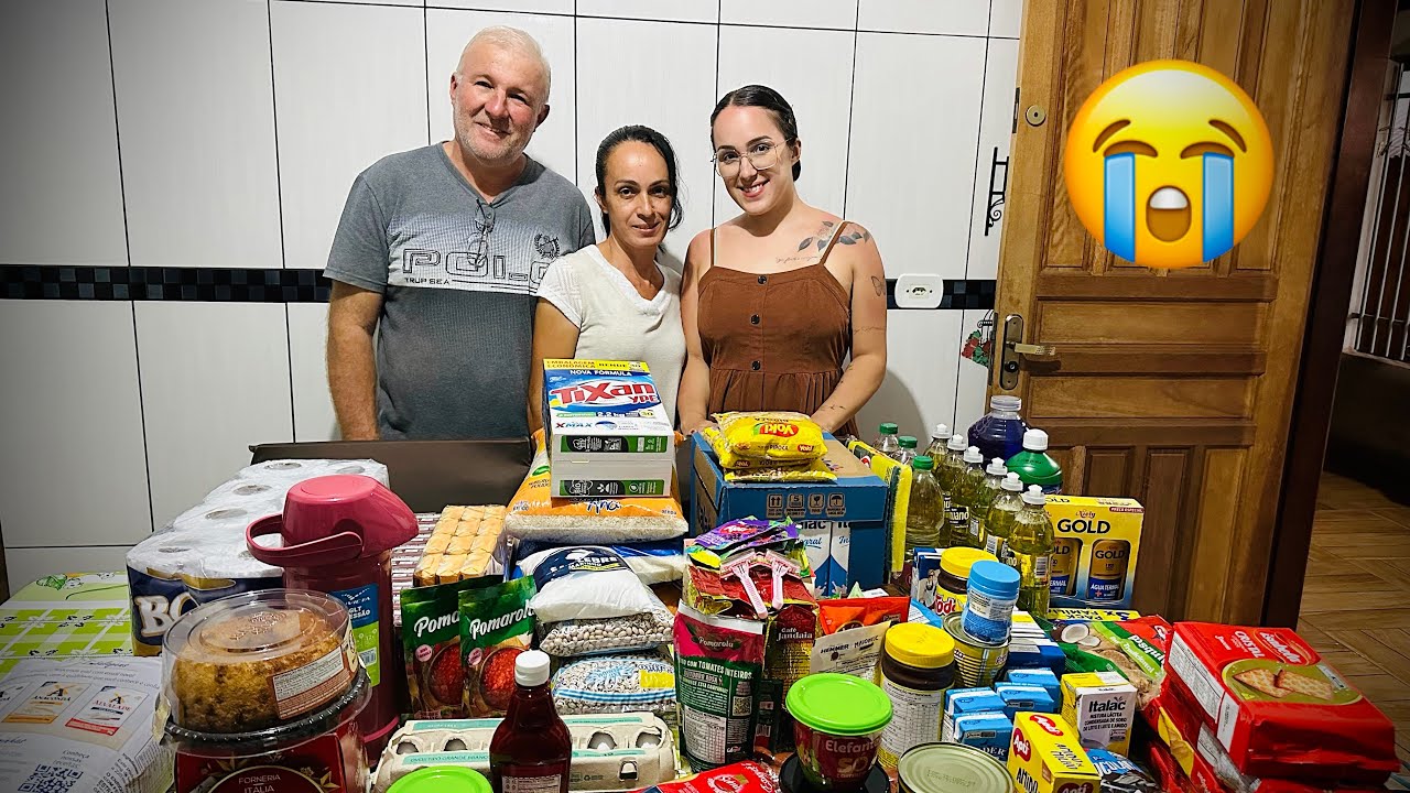 SURPREENDI MEUS PAIS COM A COMPRA DO MÊS 🙌