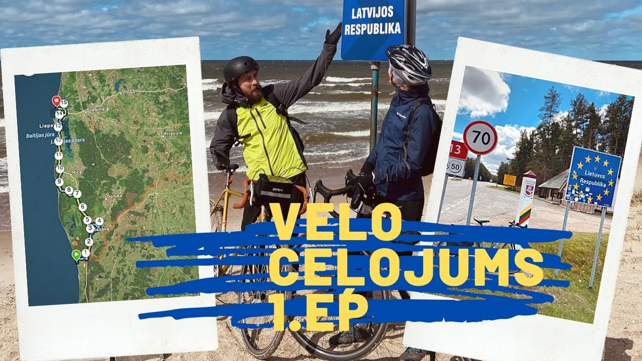 Nida - Liepāja, sākam savu | VELO PIEDZĪVOJUMS ep1