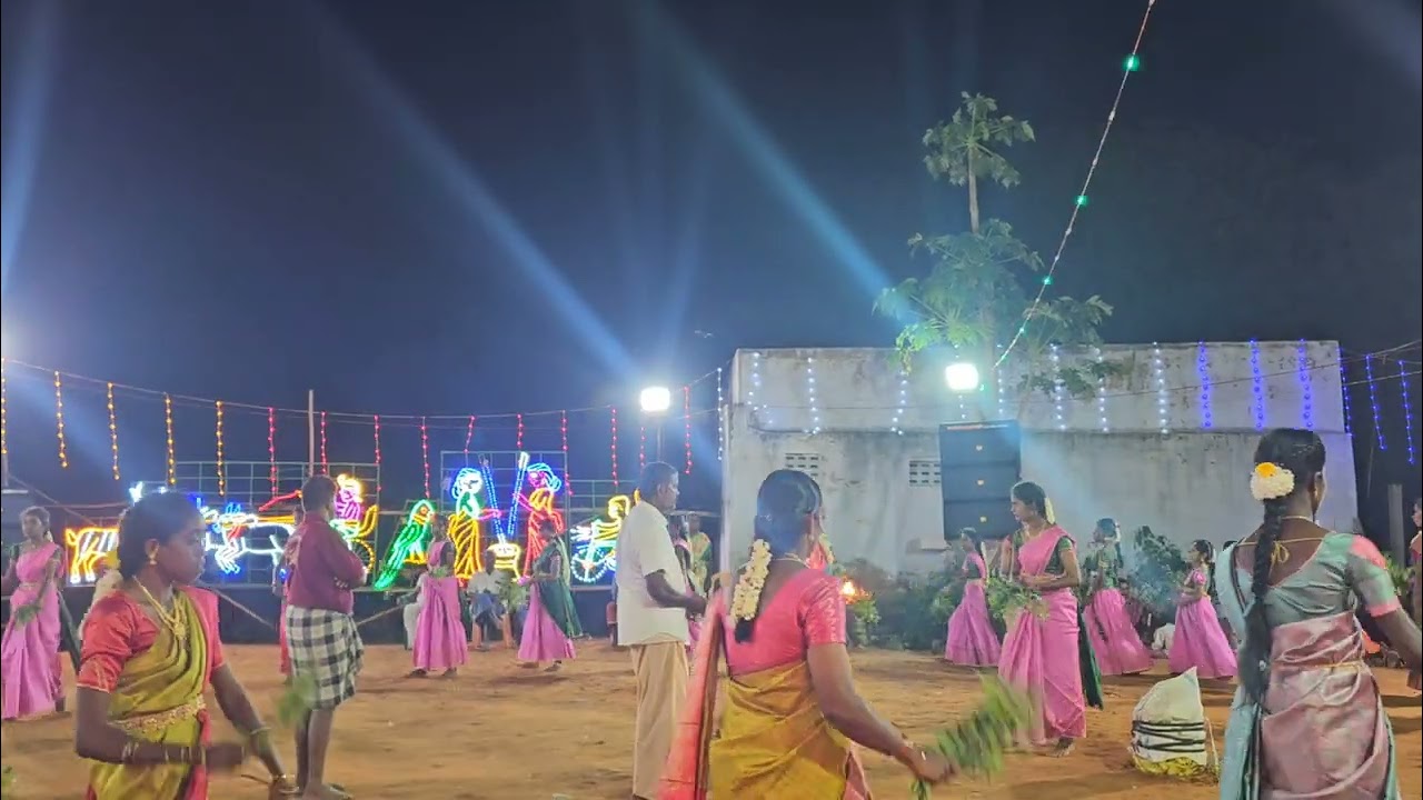 பெண்கள் கும்மி -  அம்மன் கோவில் கொடை விழா  2025