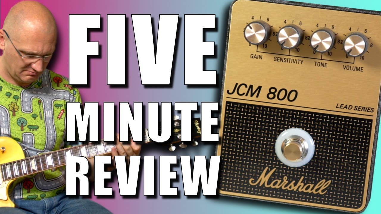 5 Minute Review - Marshall JCM800 Pedal