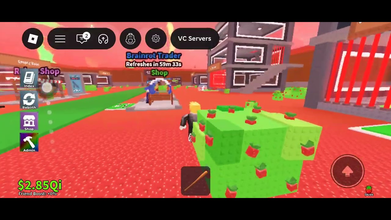 Playing Roblox Part 10 (Steal a brainrot)