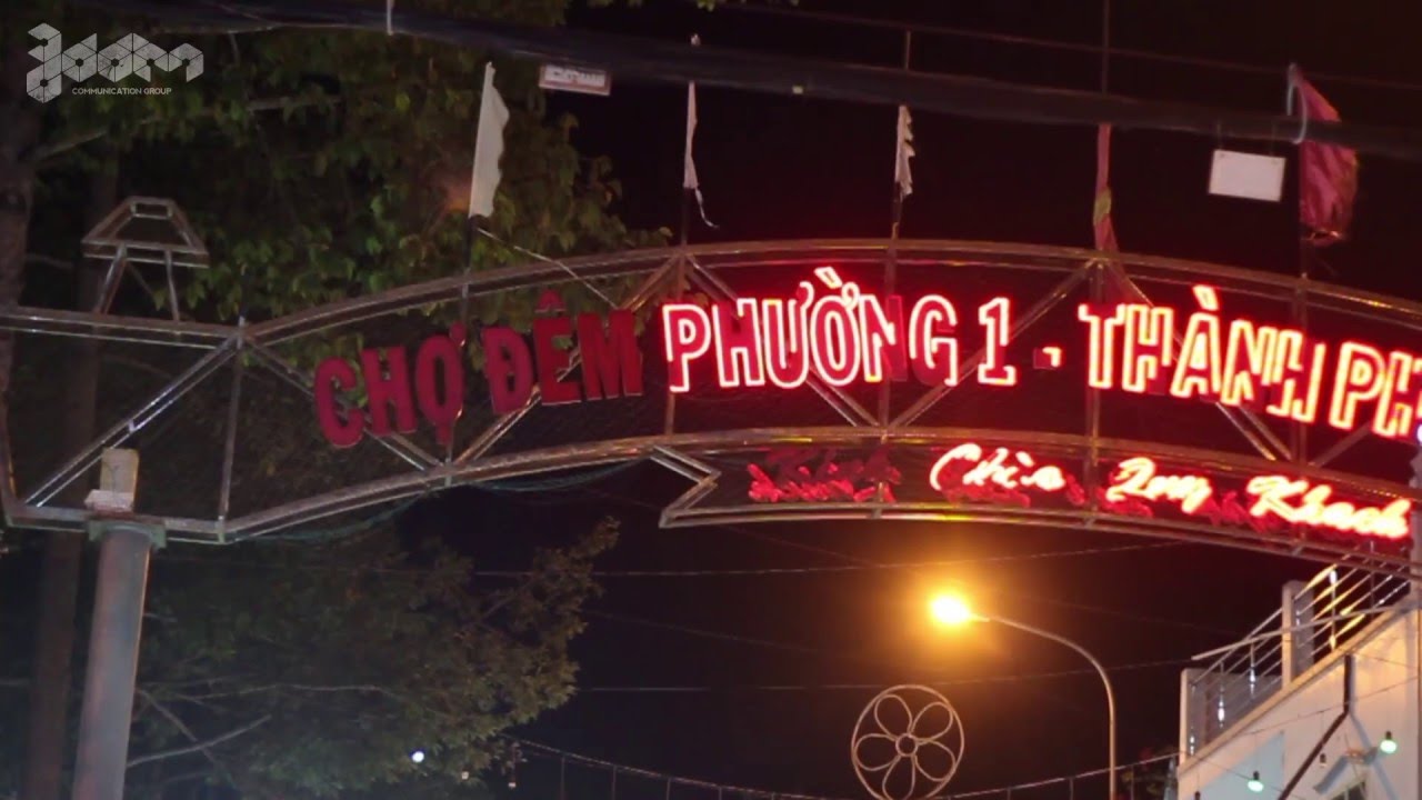 Chợ đêm phường 1 - Vĩnh Long.