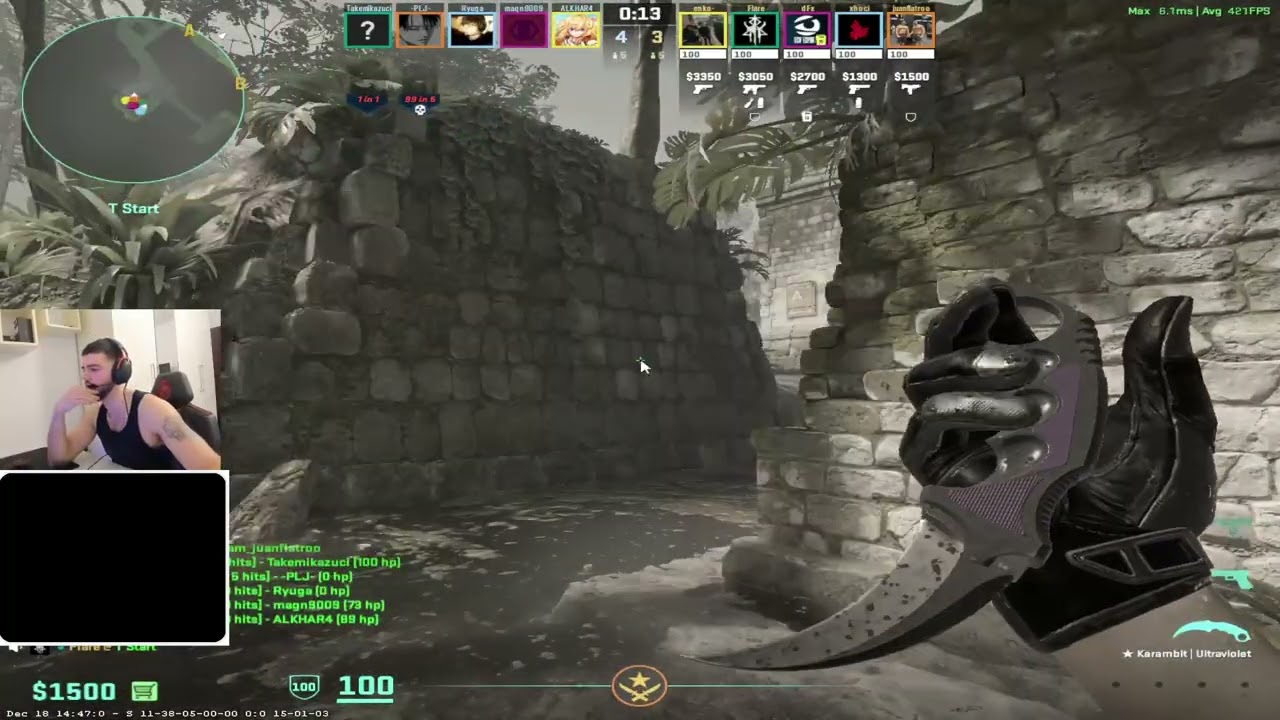 JUANFLATROO, T&Euml; DY SKUADRAT SHUM&Euml; T&Euml; FORTA! NDESHJE SHUM&Euml; LUFTUESE! ANCIENT FACEIT! CS2