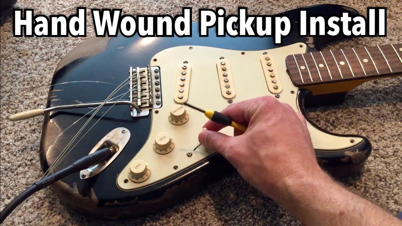 Installing Benson Custom 63 Pickups in My Relic Strat