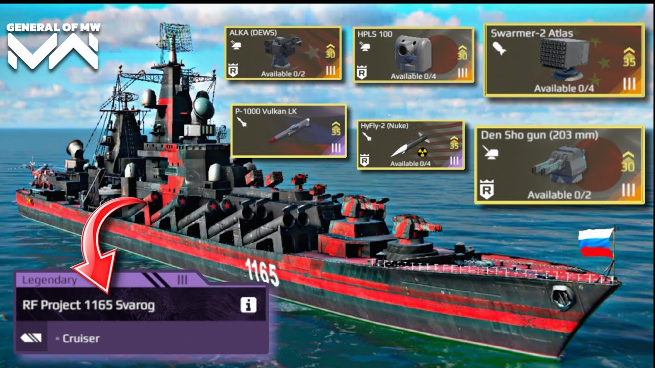 ⚡ RF Project 1165 Svarog Turns Into a DEATH STAR with Full Lasers! 🔥 | Modern Warships 
