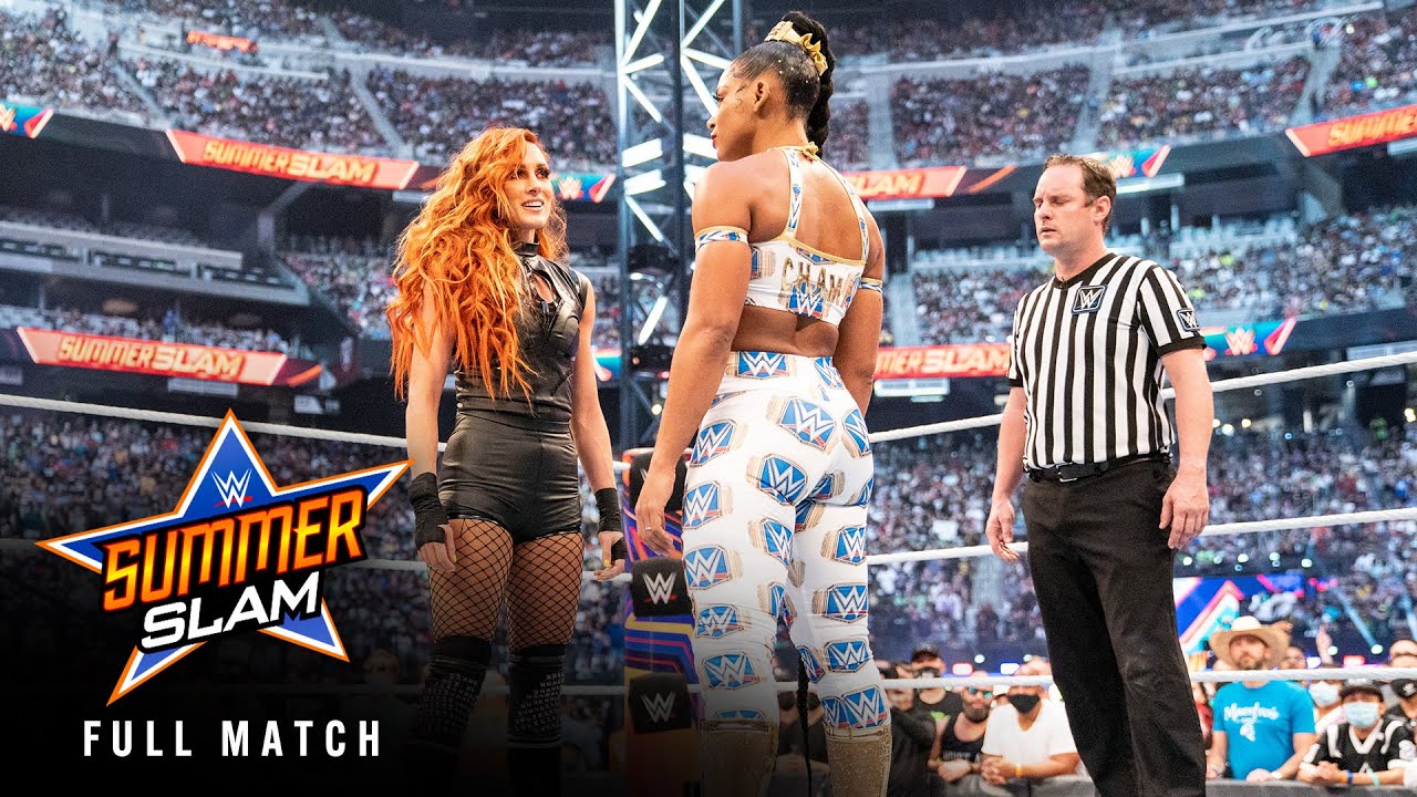 ПОЛНЫЙ МАТЧ: Бьянка Белэр против Бекки Линч — женский титульный матч SmackDown: SummerSlam 2021
