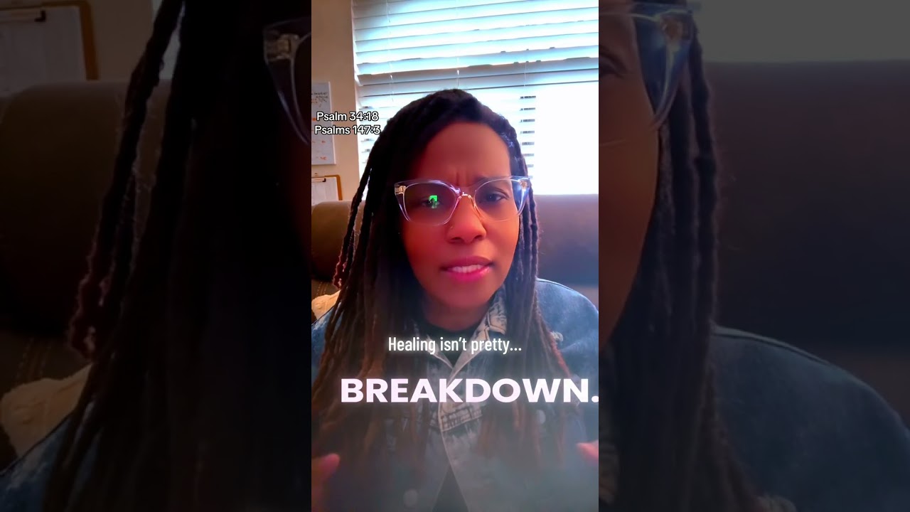Healing isn’t pretty! 