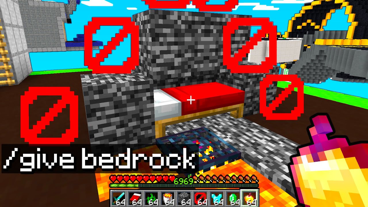 Я тайно изменила с /GIVE в Bedwars...