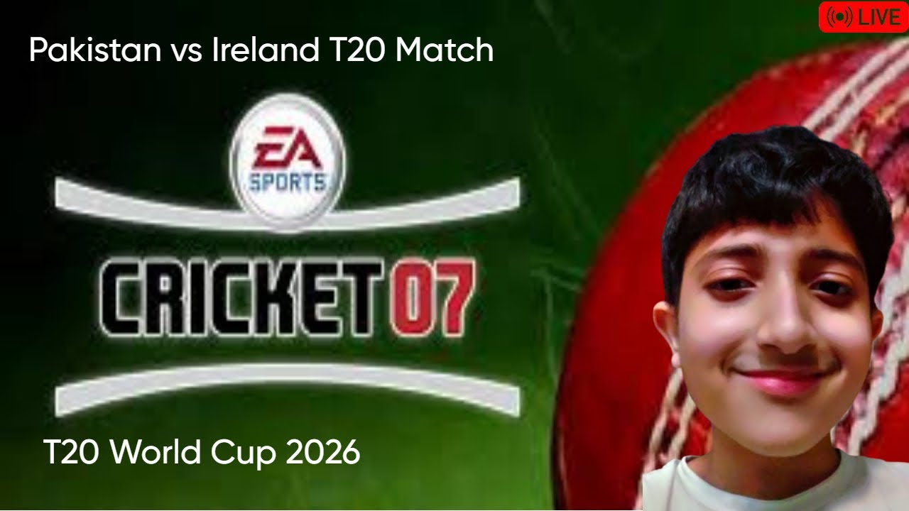 Cricket 07 | Pakistan vs Ireland T20 World Cup 2026 Live!