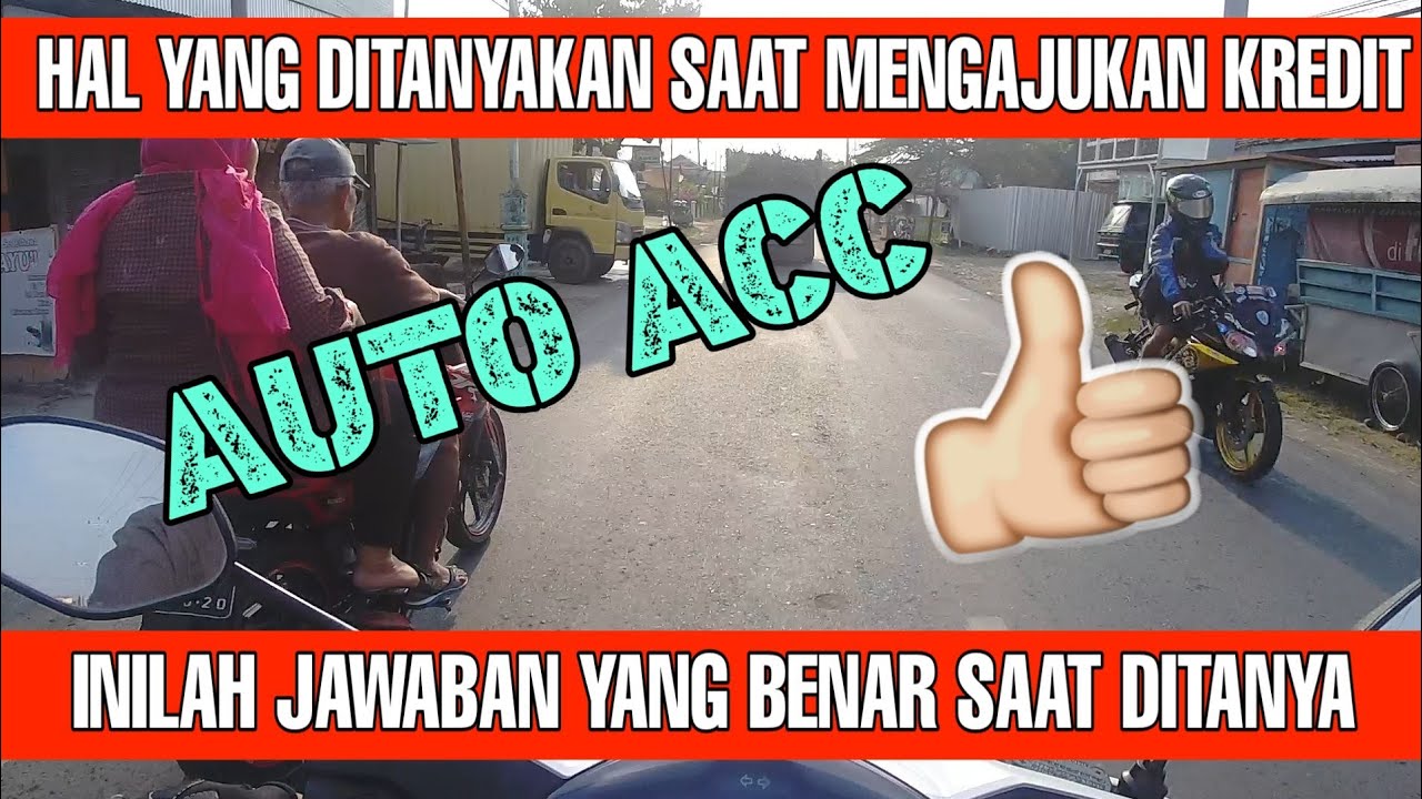 Jawaban Pertanyaan Yang Benar Saat Kredit Motor Baru | Kang Mas Bro