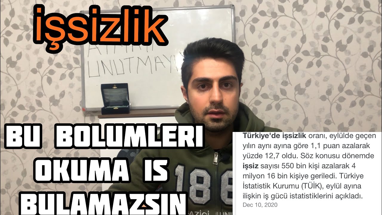 Bu Bölümleri Okuma İşsiz Kalırsın! (İşsizlik)