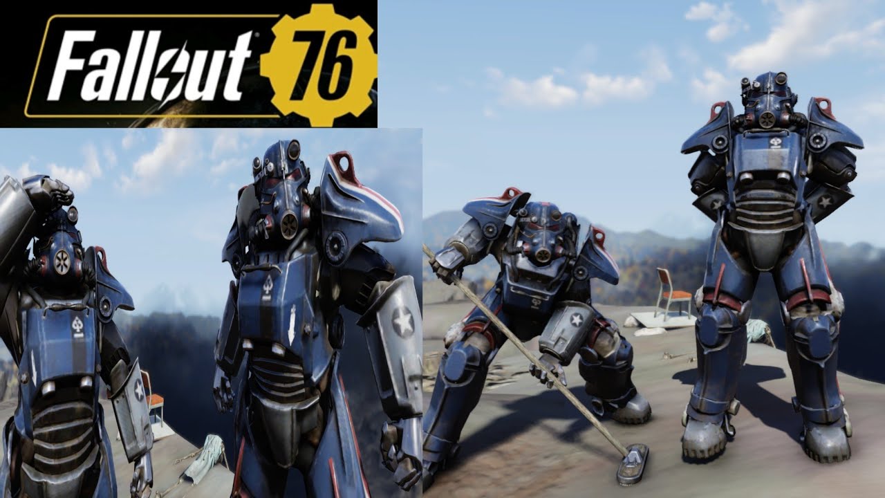 Fallout 76 | Armor Ace Paint T-45 | Showcase