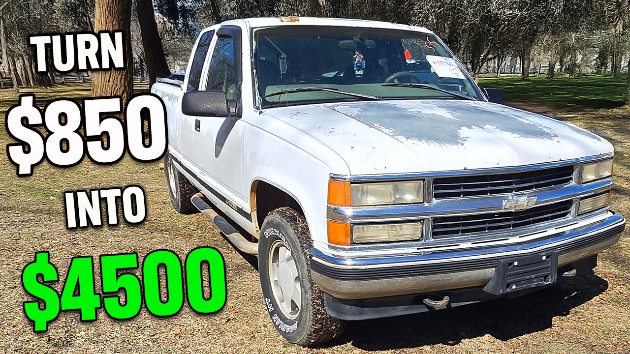 I Bought a $850 Truck and Flipped It for $4,500