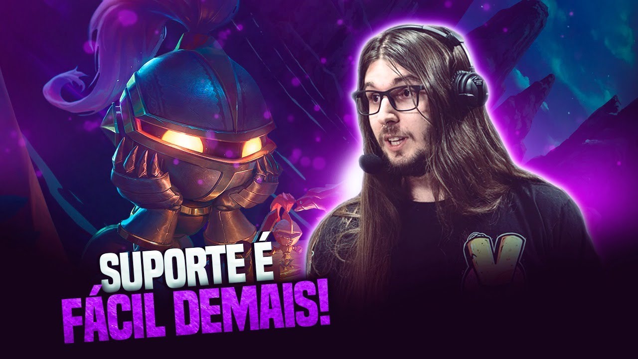 JOGAR DE SUPORTE É MUITO FÁCIL E EU POSSO PROVAR! League of Legends!