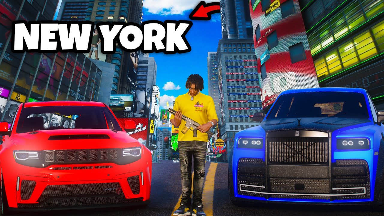 I went back to NEW YORK in GTA 5 RP..