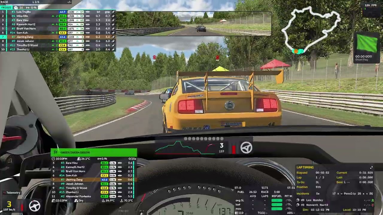 This car just doesn't turn - iRacing Ring Meister Ford Mustang FR500S 2026S1W6