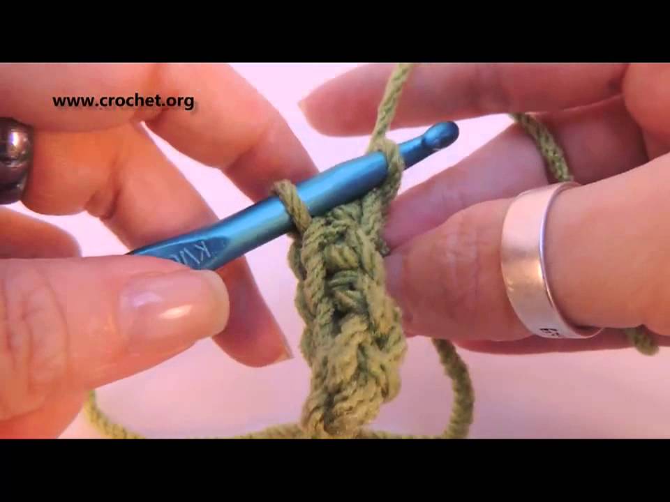 Learn to Crochet: Single Crochet (sc) Left Handed