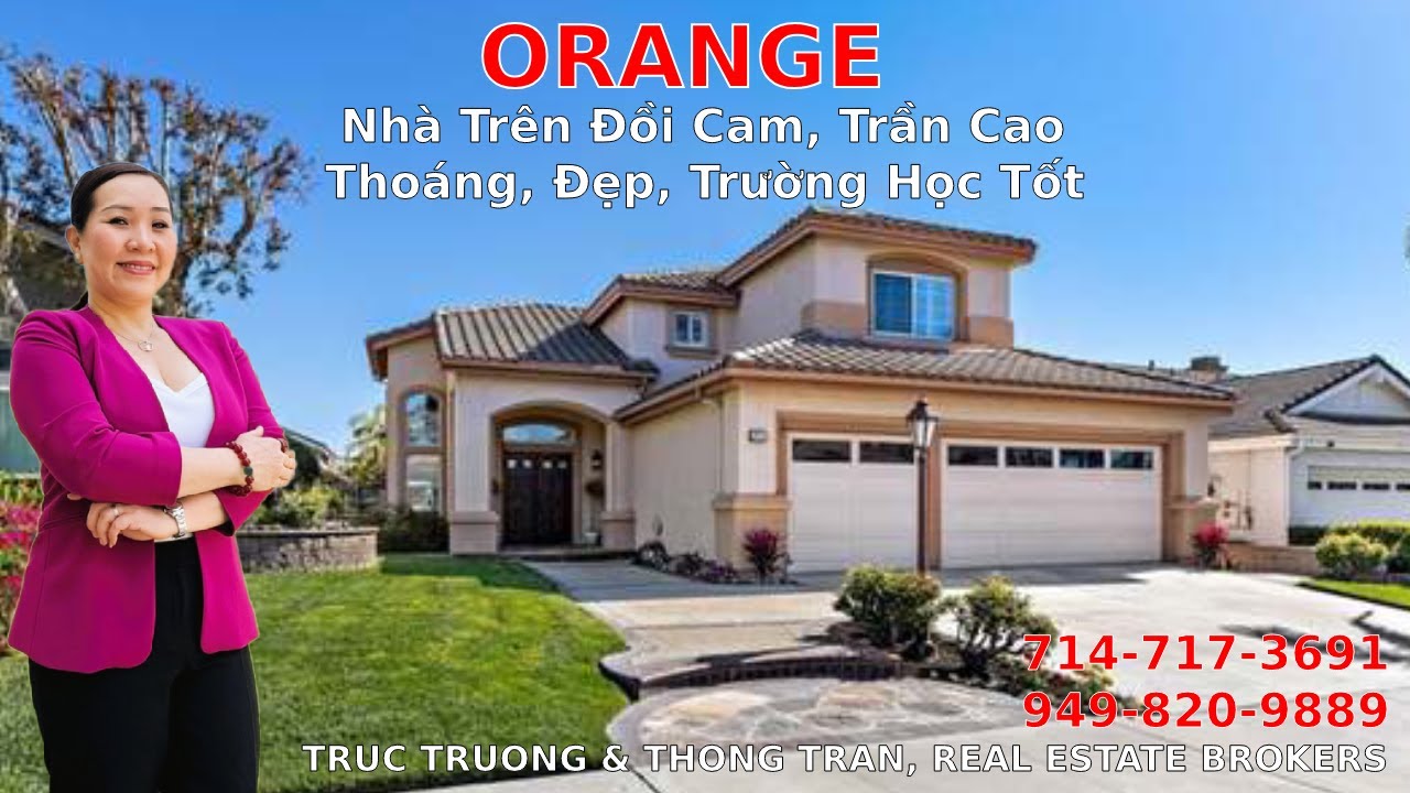 Truc Truong & Thong Tran, R.E. Brokers - Nh&agrave; Tr&ecirc;n ORANGE HILLS, Trần Cao Tho&aacute;ng, Đẹp, Trường Học Tốt