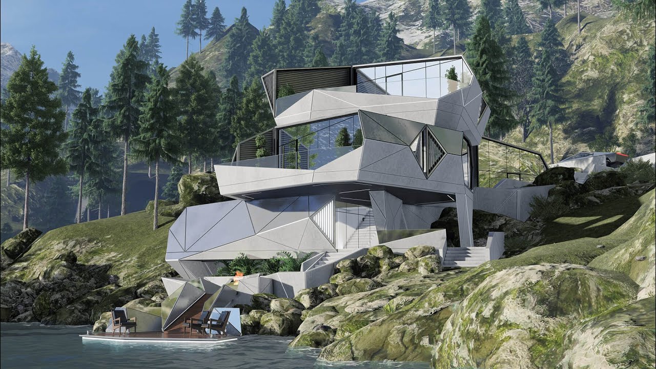 CYBER HOUSE LIFE - Project of a secure house in the style of the Cyber House line.
