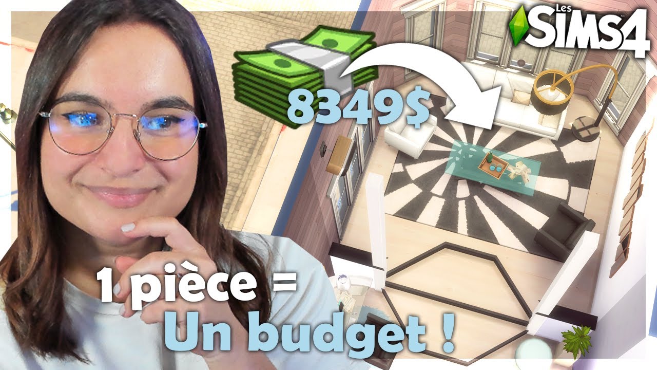 ☾ 1 pièce = 1 budget 💸 | Challenge - Sims 4 ☽