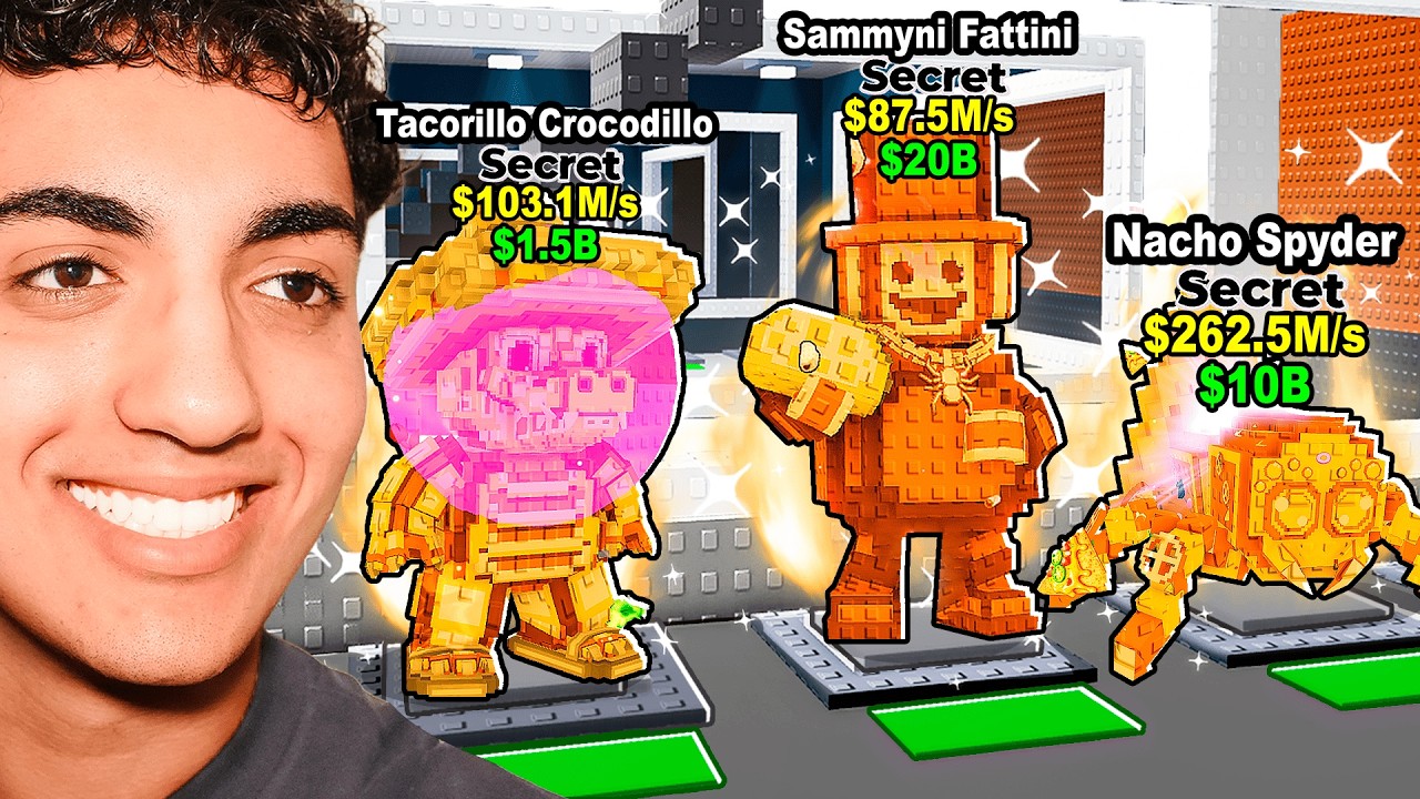 I Stole EVERY NEW Limited Edition Brainrot!