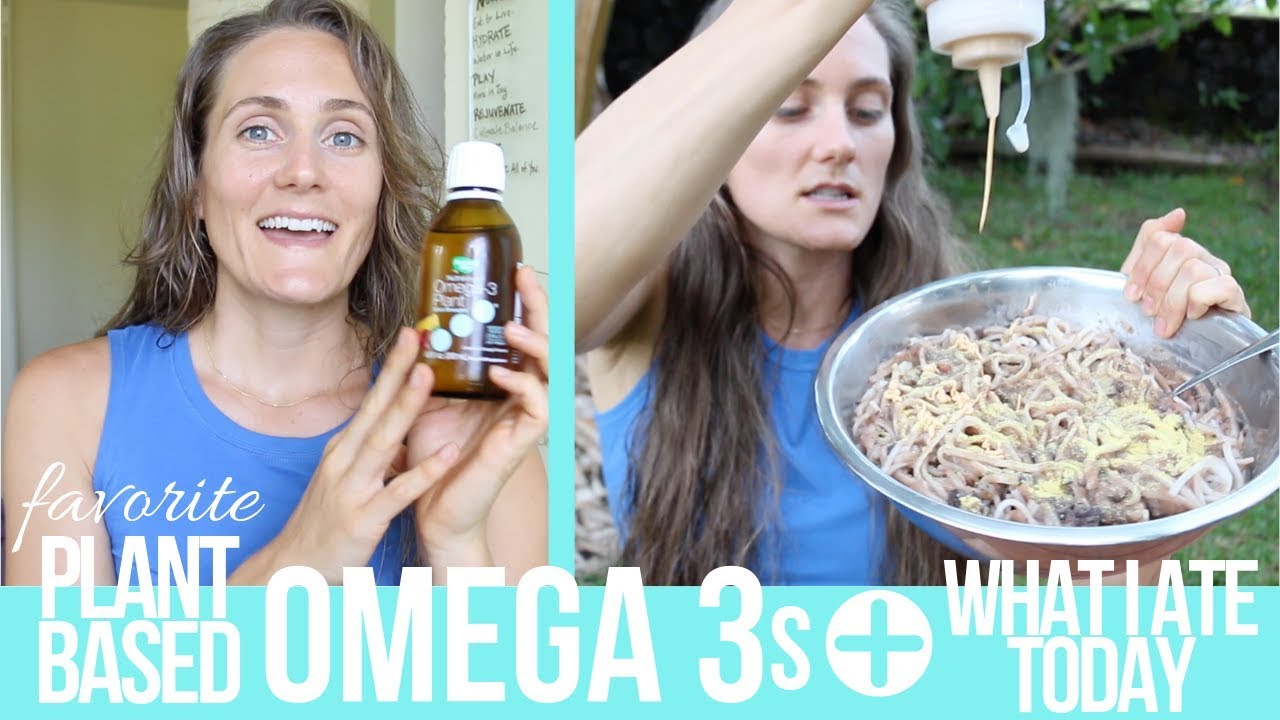 My Favorite VEGAN Omega 3 Supplements + What I Ate Today