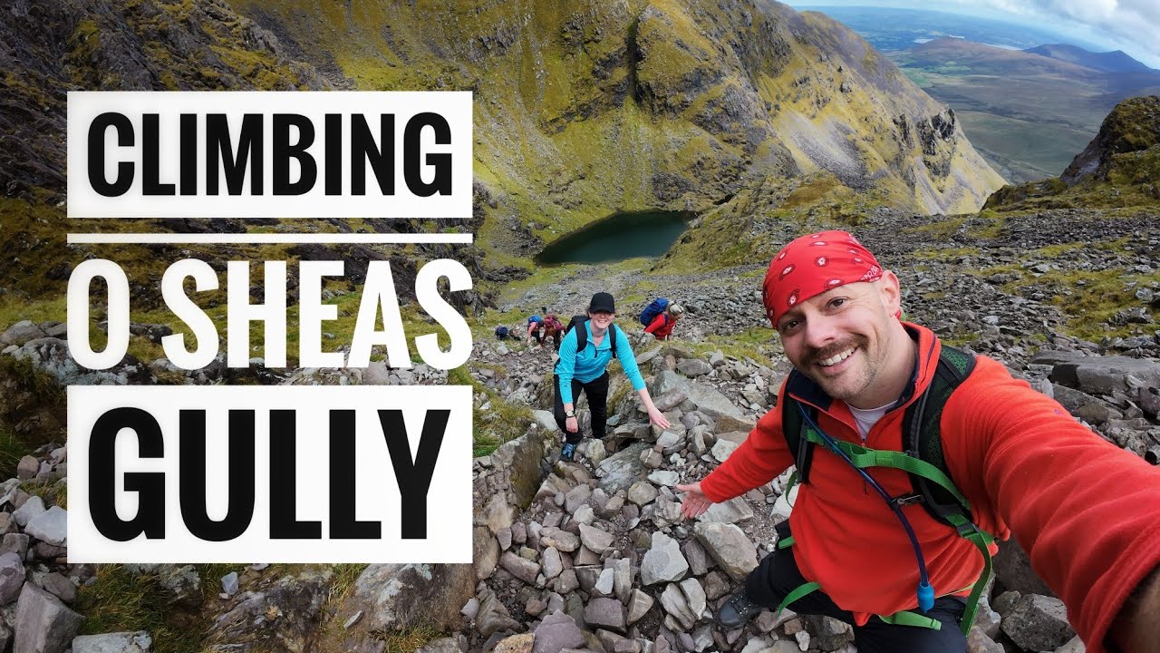 Climbing Brother O Sheas gully on Carrauntoohil!