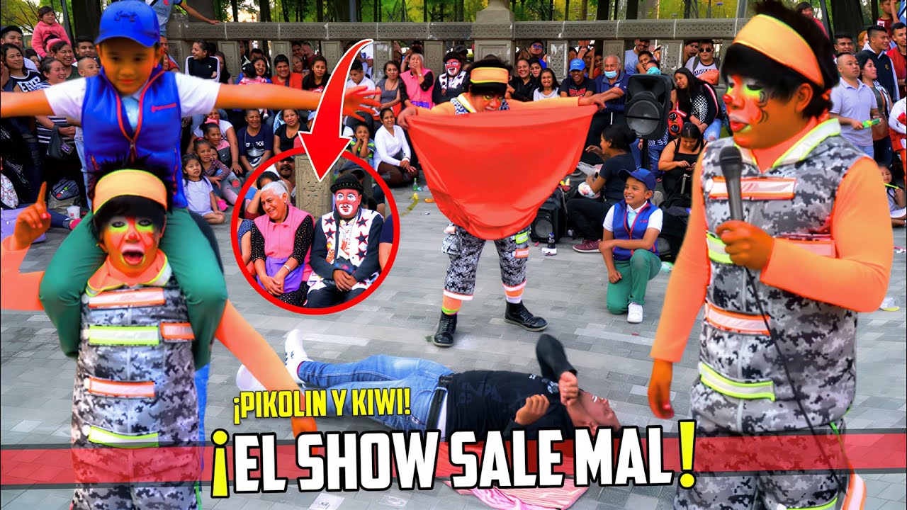 KIWI Y PIKOLIN | 😱 EL SHOW se SALE DE CONTROL con TRUCO PELIGROSO 🚨🤣 | @Producciones Jhenuamn