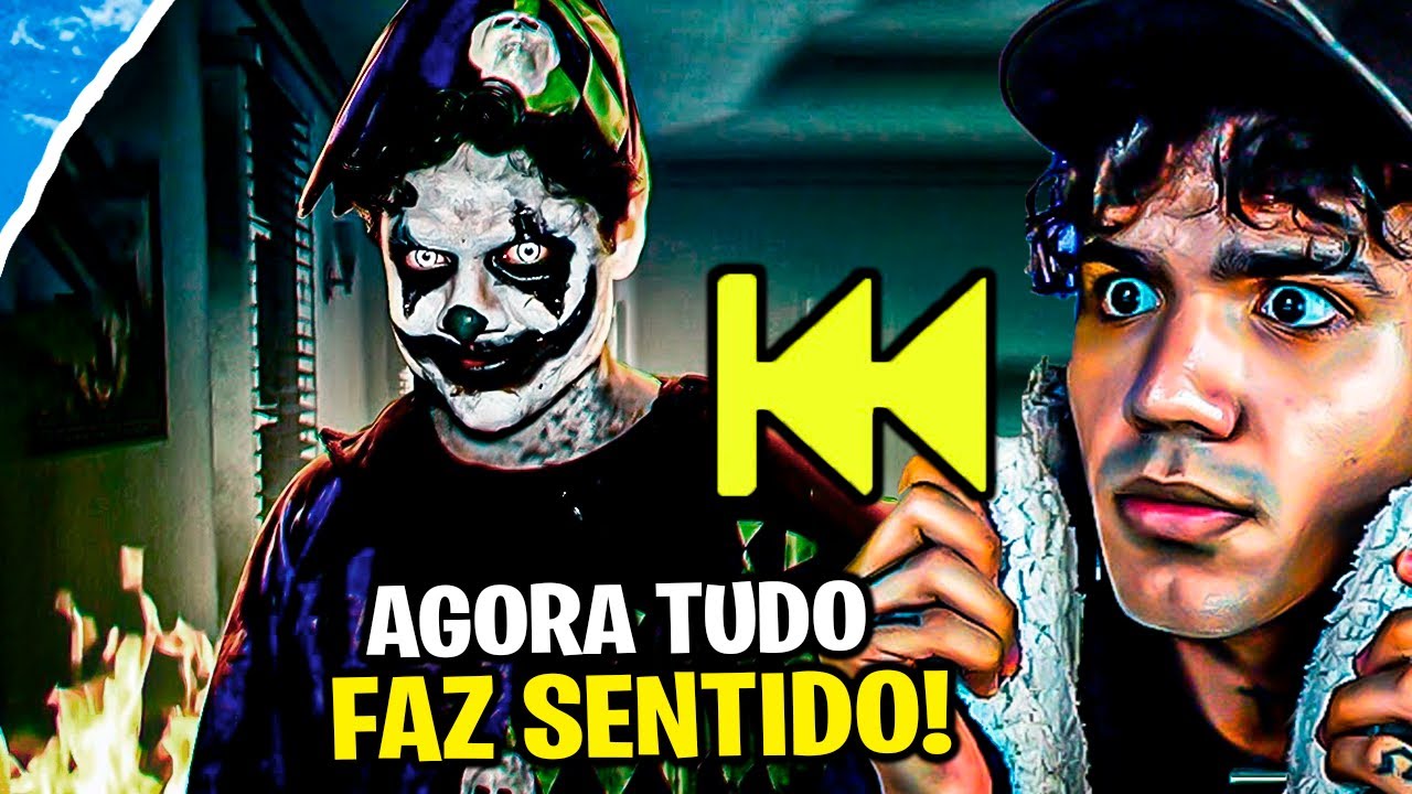 COLOQUEI A MÚSICA "O PALHAÇO ESTA VINDO" DE TRÁS PRA FRENTE E FOI ASSUSTADOR!