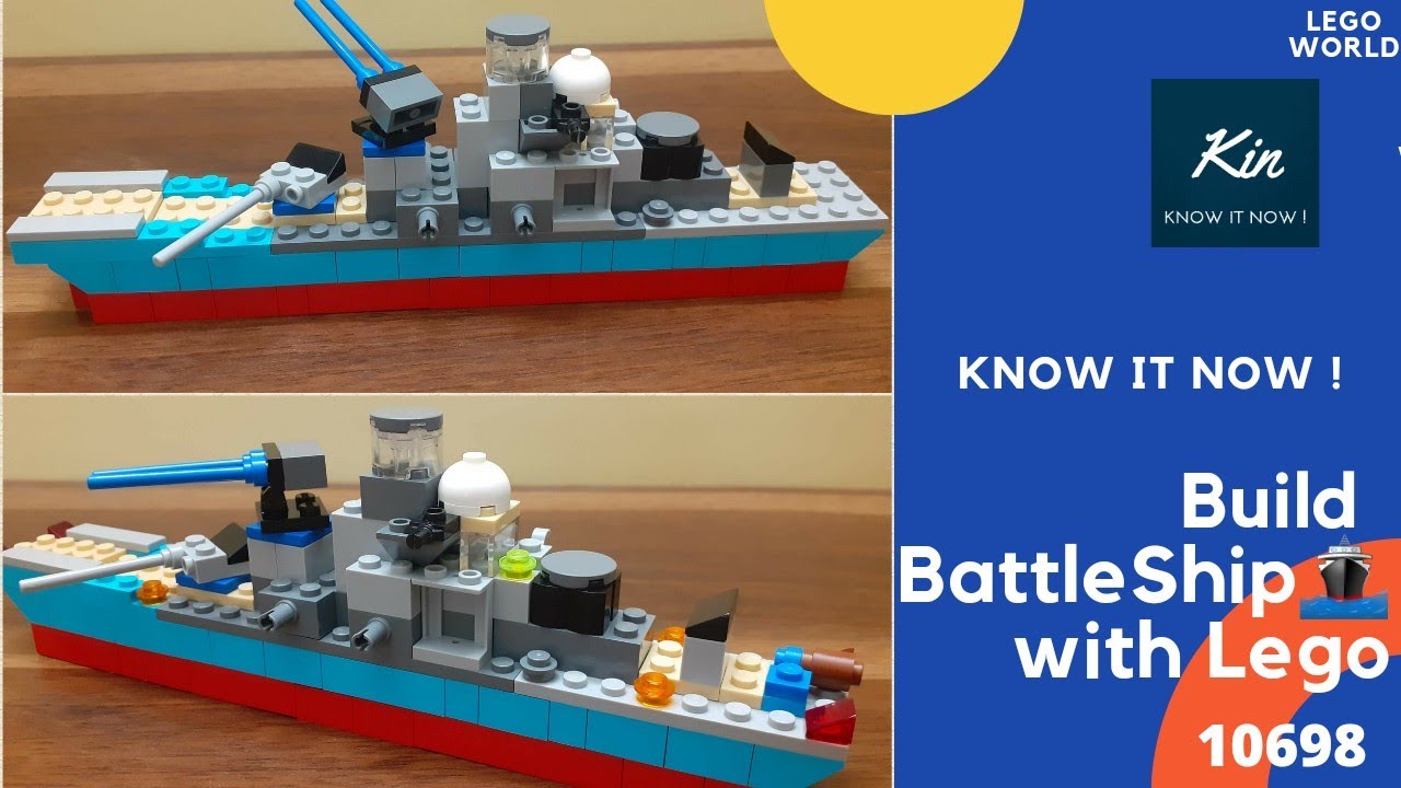 LEGO Battleship | 10698 | LEGO War Ship | lego 10698