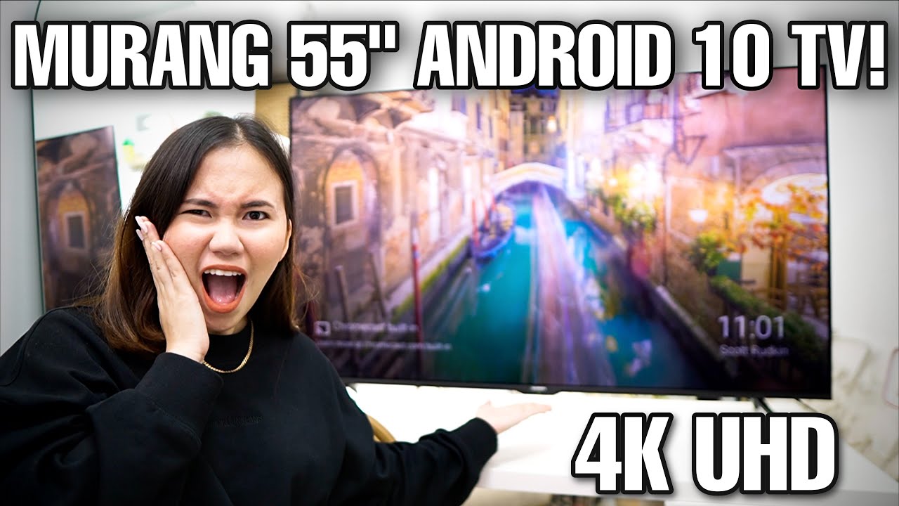 SKYWORTH 55SUC6500 UNBOXING: FIRST ANDROID 10 TV!