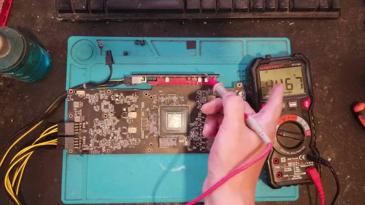 Reparando Rtx 3070 /// Reparacion de Gpus