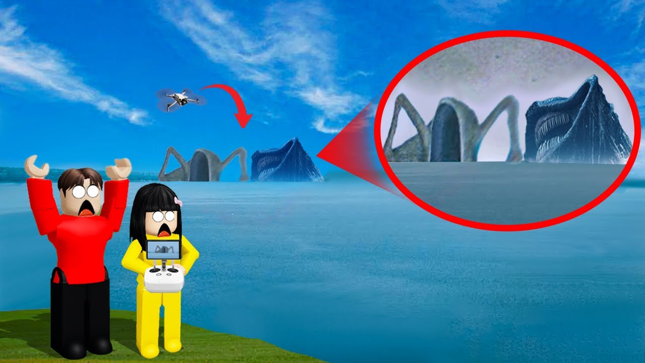 Yuta Mio Panik Drone Menangkap Sosok Monster Sea Eater dan El Gran Maja 😱|| ROBLOX