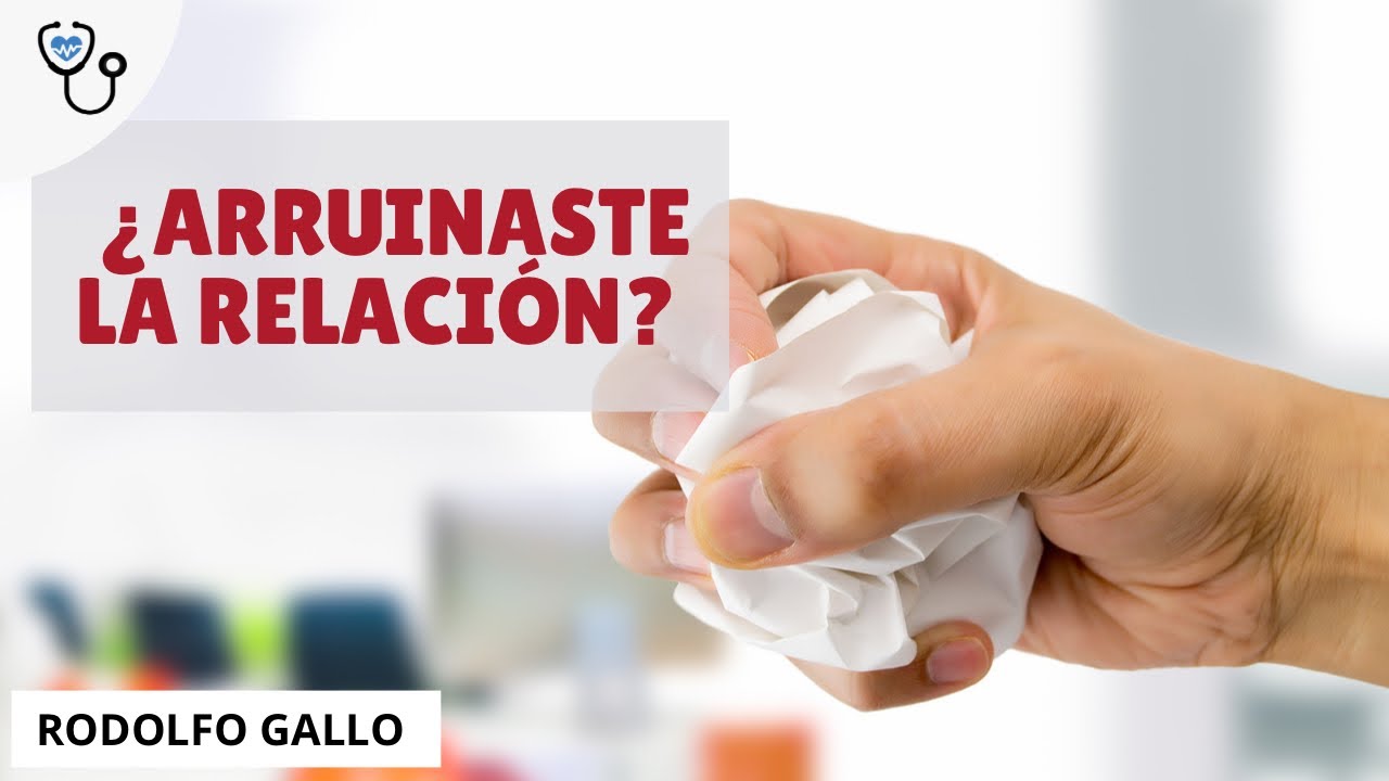 ¿TE CULPAN DE ARRUINAR LA RELACIÓN?