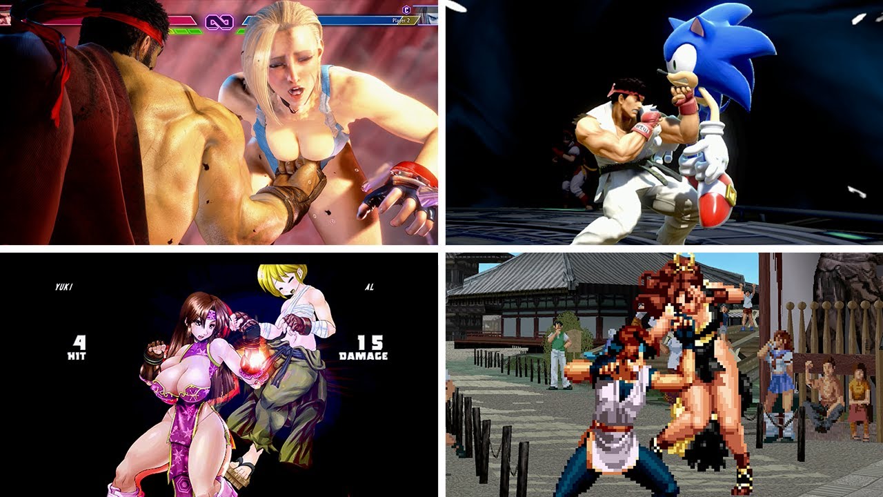 Shin Shoryuken Compilation in Fighting Games