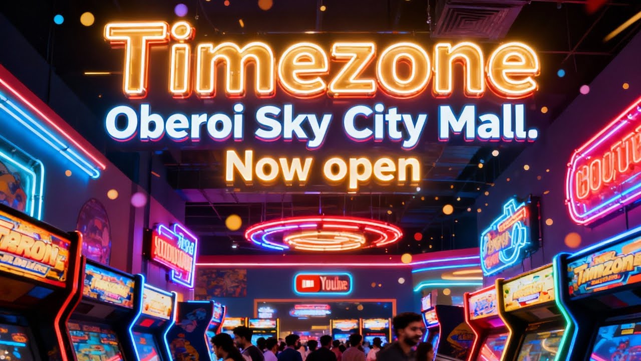 First Look: Timezone Oberoi Skycity  Borivali– Arcade & Attractions Tour