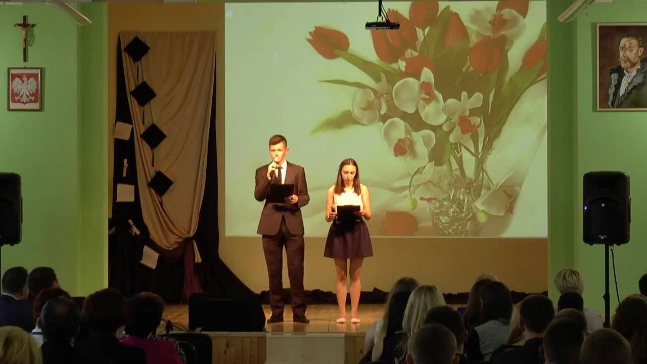 Zakończenie klas III Gimnazjum ZSP w Rymanowie 25 - 06 - 2015