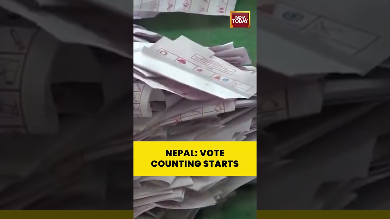 Nepal Election 2026: Vote Counting Begins in Nepal #shorts #nepal