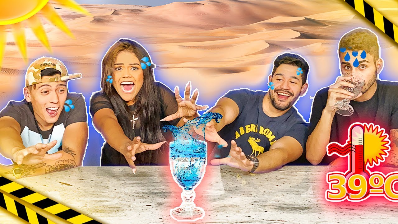 O ÚLTIMO A BEBER LÍQUIDO GANHA !!!