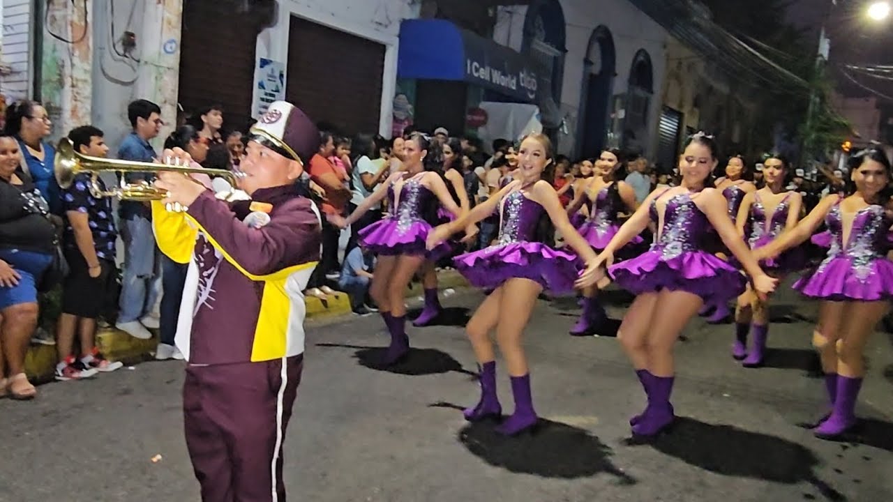 Bella Presentación En sonsonate 2026 Salarrue Latín Band #elsalvador #baile 