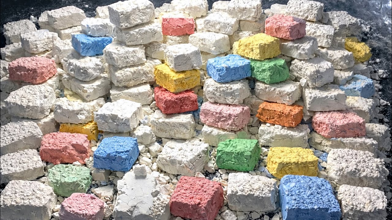 40 MIN OF SATISFYING CHALK VIDEOS /SLEEPAID , RELAXING , ASMR 