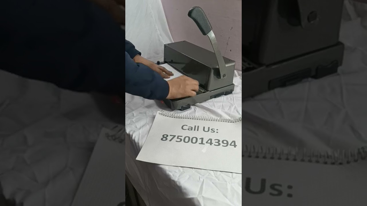 Spiral binding machine dealers in Delhi