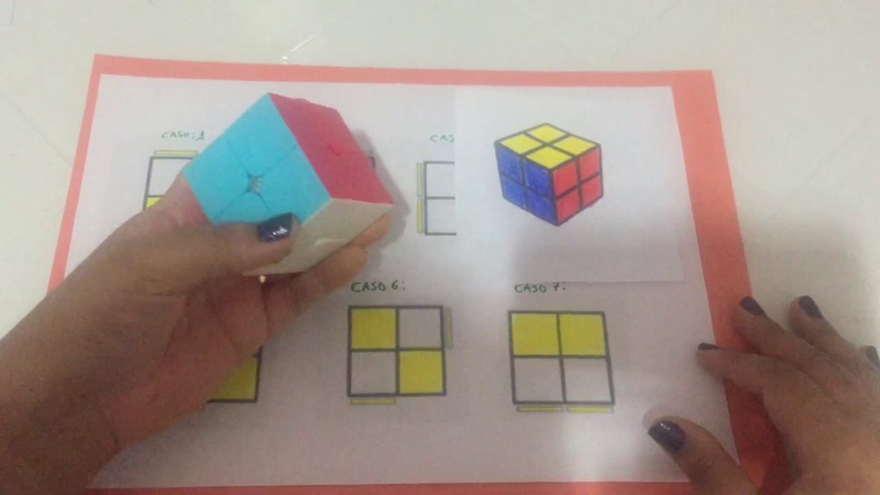 Como Resolver o Cubo Mágico 2x2x2 - Método simples Passo A Passo