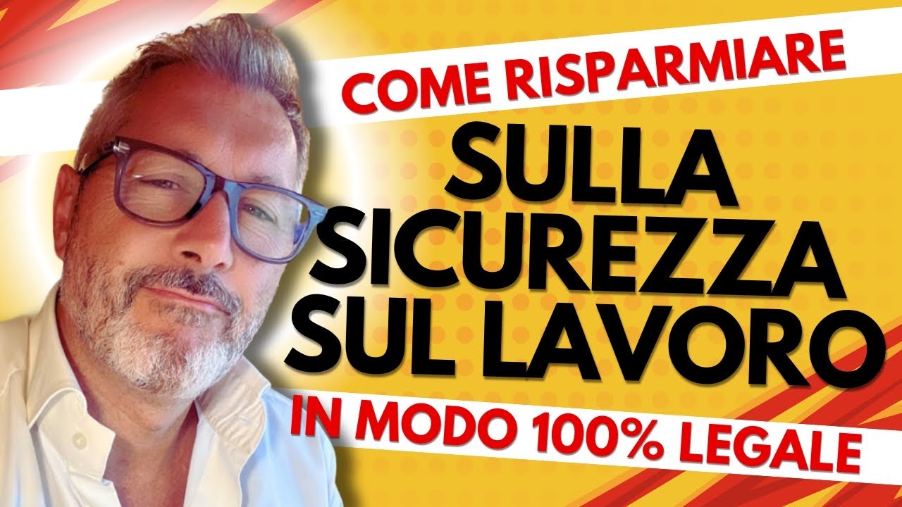 💰 Come Risparmiare sulla Sicurezza sul Lavoro🔒 in Modo ✅100% Legale e garantito✅ #lavorosicuro