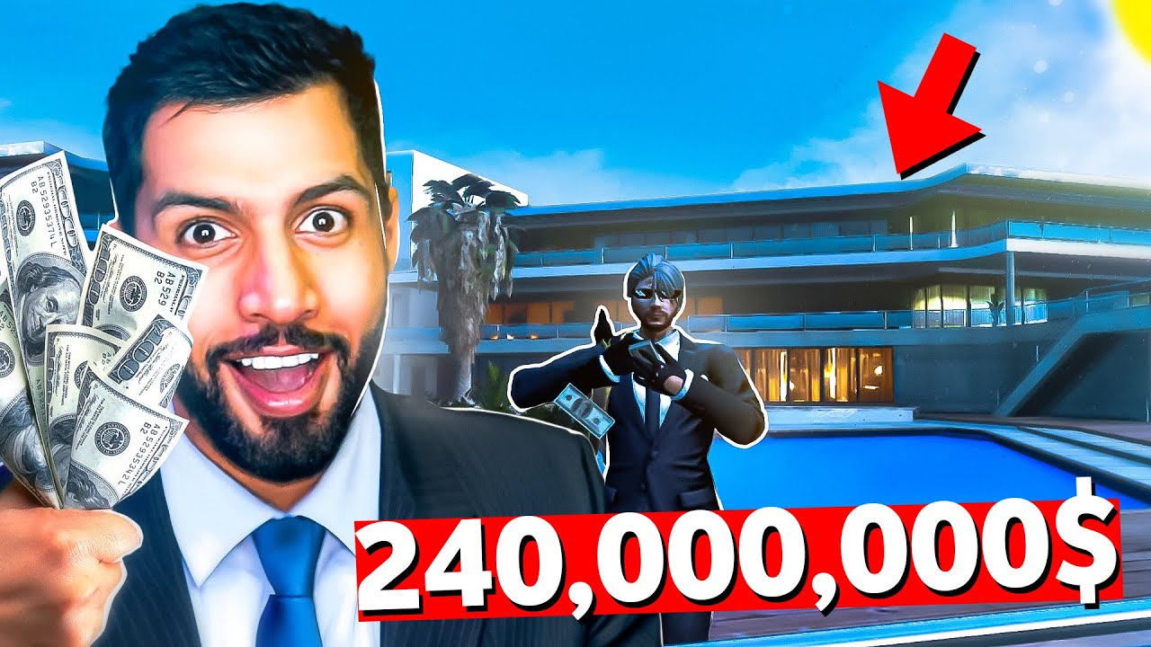 GTA 5 RP | 😱😭 إشتريت أكبر قصر للفاميلي ياعيال 🔥 !! تعال شوف الفخامة والحماس