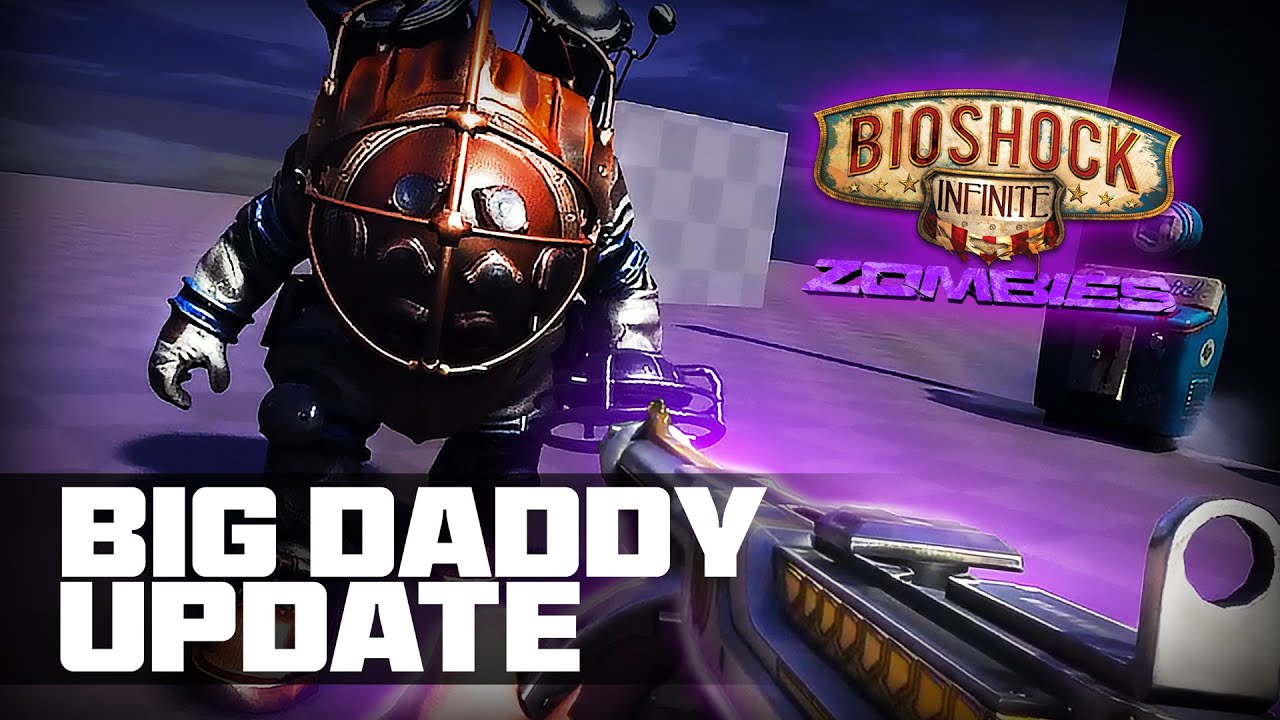 Big Daddy Boss in Action! BioShock Infinite Zombies – Call of Duty Black Ops 3