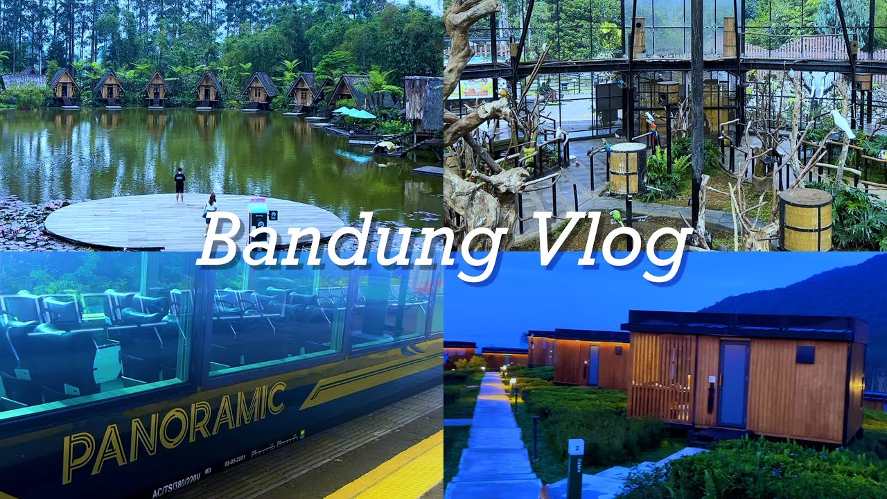 Bandung Vlog | Panoramic Train | Whoosh | Bobocabin | Lembang